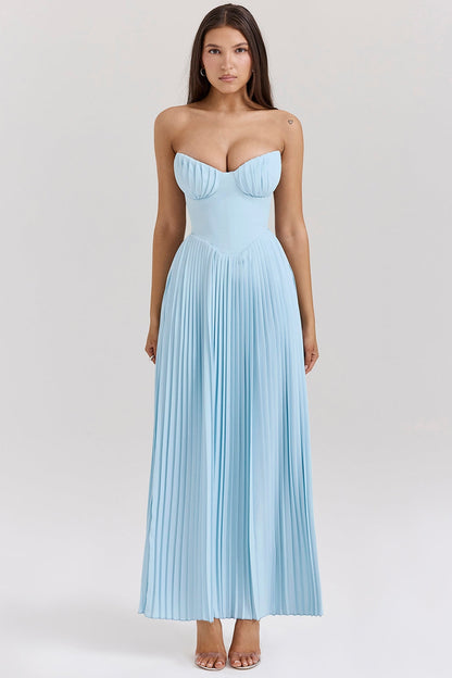 Women maxi dress, front view