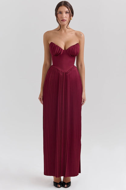 Women maxi dress, front view