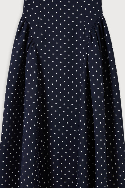 Women midi dress, front view