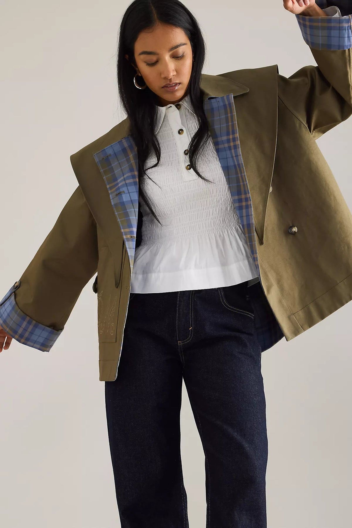 Abigail Plaid Jacket