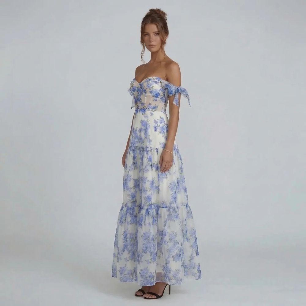 Addison Off-Shoulder Maxi Dress