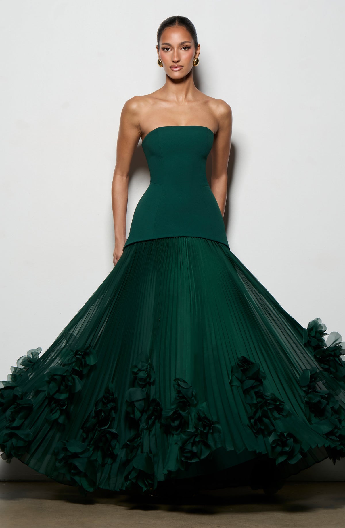Adeline Corset Maxi Dress