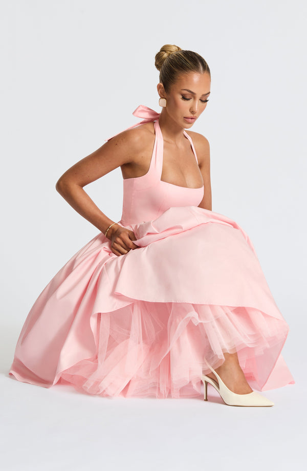 Alba Halter Midi Dress