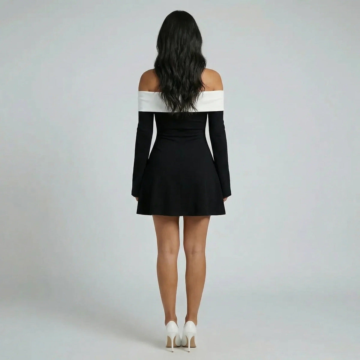 Alexandria Off-Shoulder Mini Dress