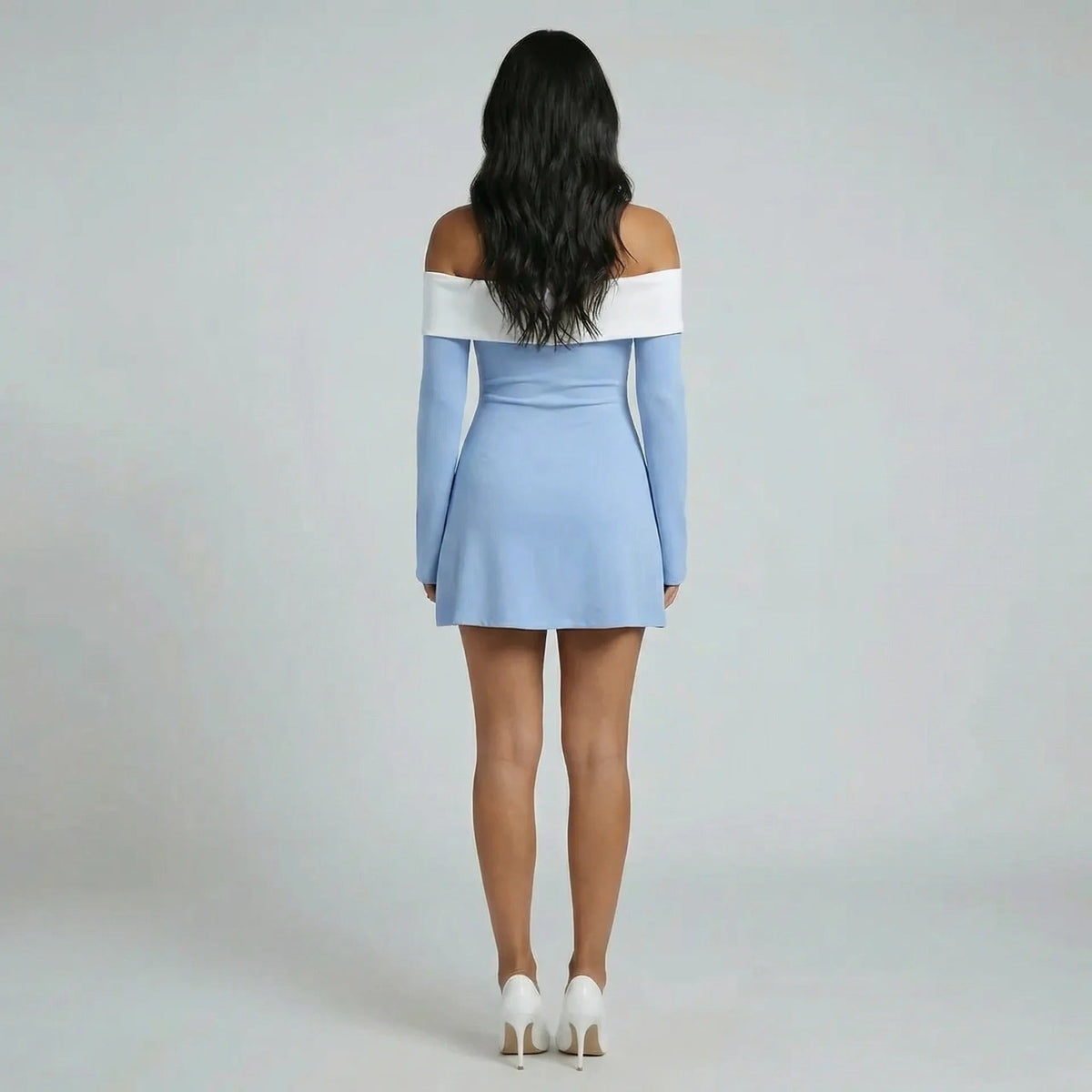 Alexandria Off-Shoulder Mini Dress