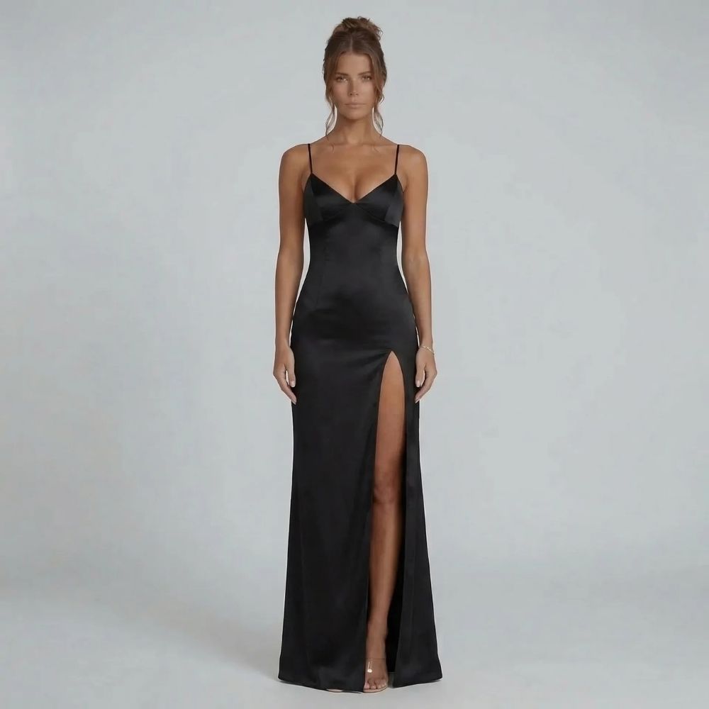 Alice Lace-Up Maxi Dress