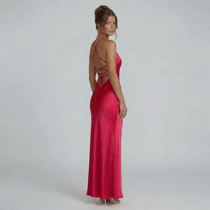 Valeria Lace-Up Maxi Dress - product image 6