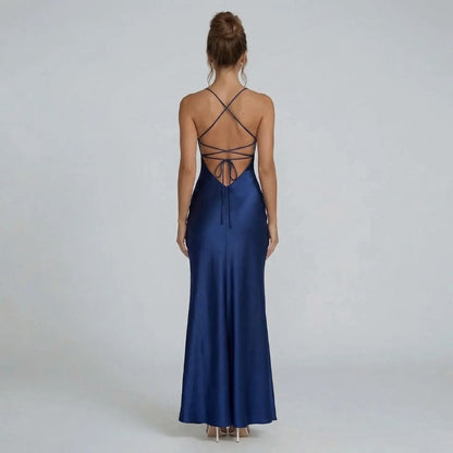 Valeria Lace-Up Maxi Dress - product image 9