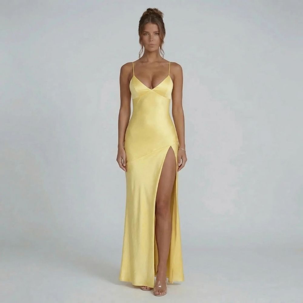 Alice Lace-Up Maxi Dress