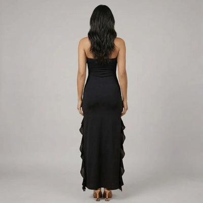 Alma Ruffle Maxi Dress