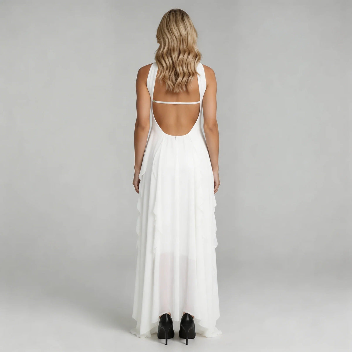 Alyssa Ruffle Maxi Dress