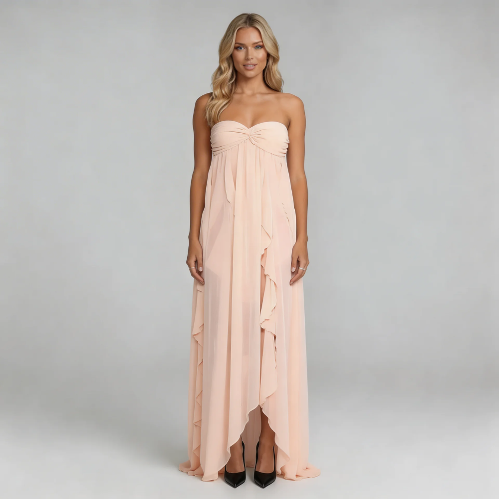 Selina Ruffle Maxi Dress - product image 7