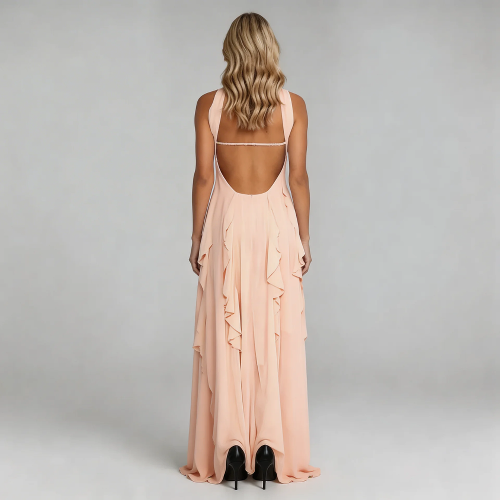 Selina Ruffle Maxi Dress - product image 8