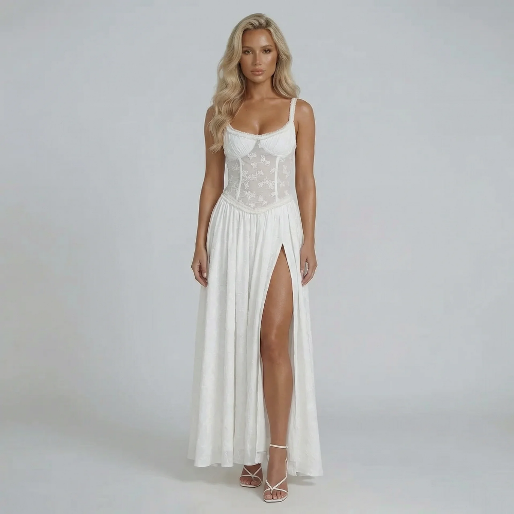 Amelie Slit Maxi Dress