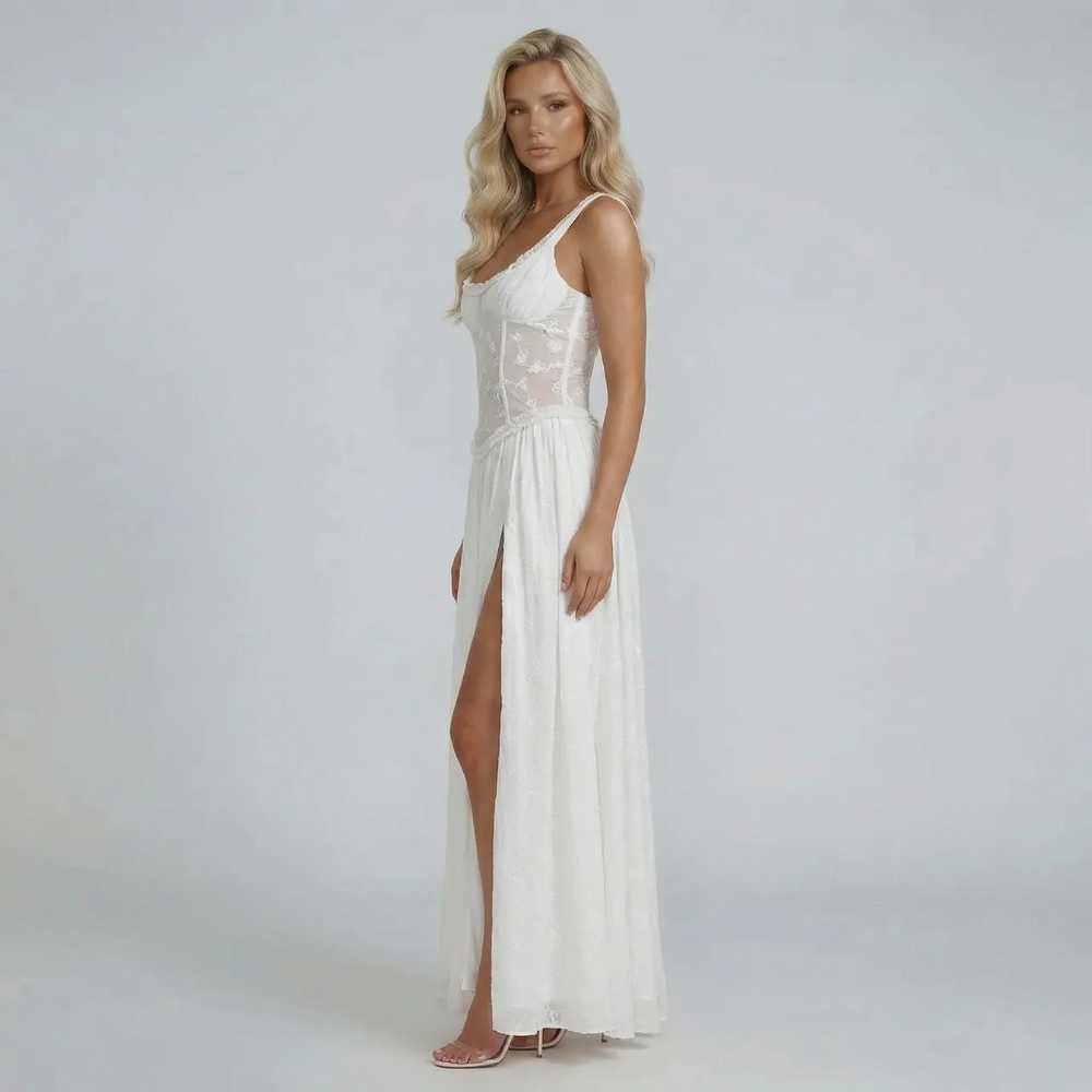 Amelie Slit Maxi Dress