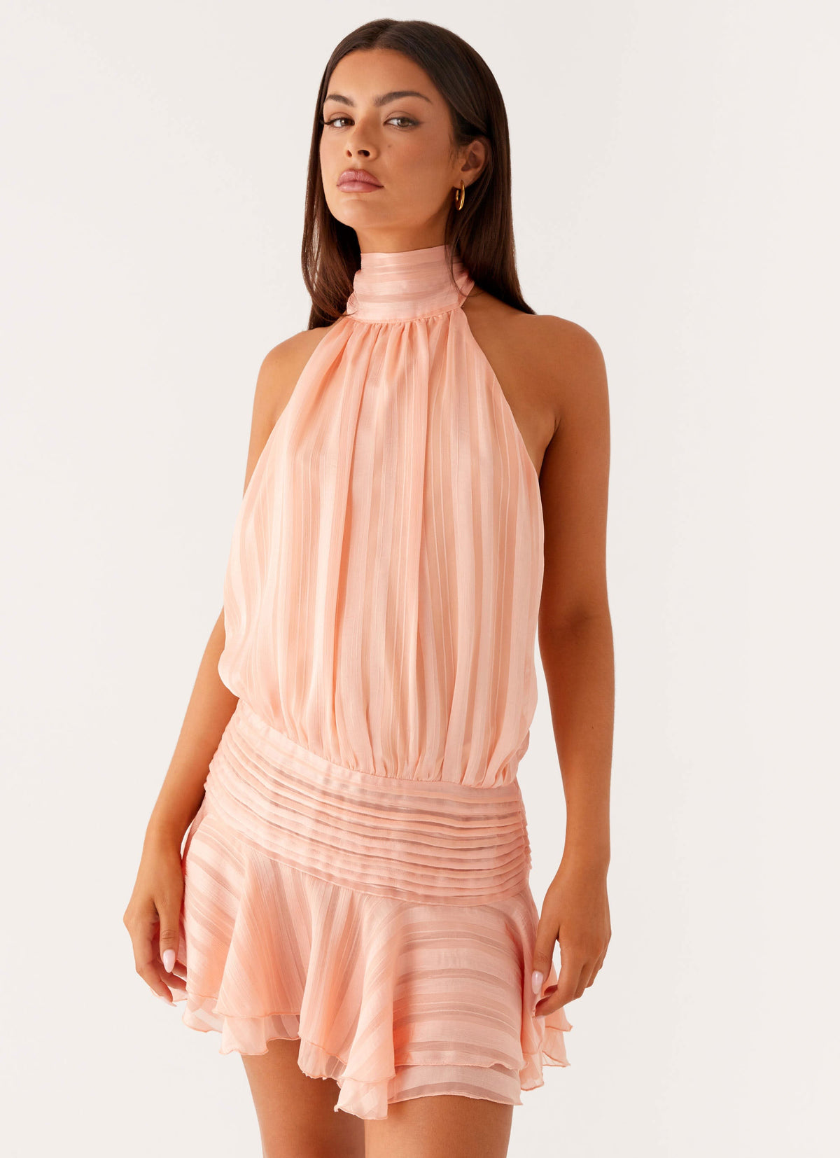 Amoura Halter Mini Dress