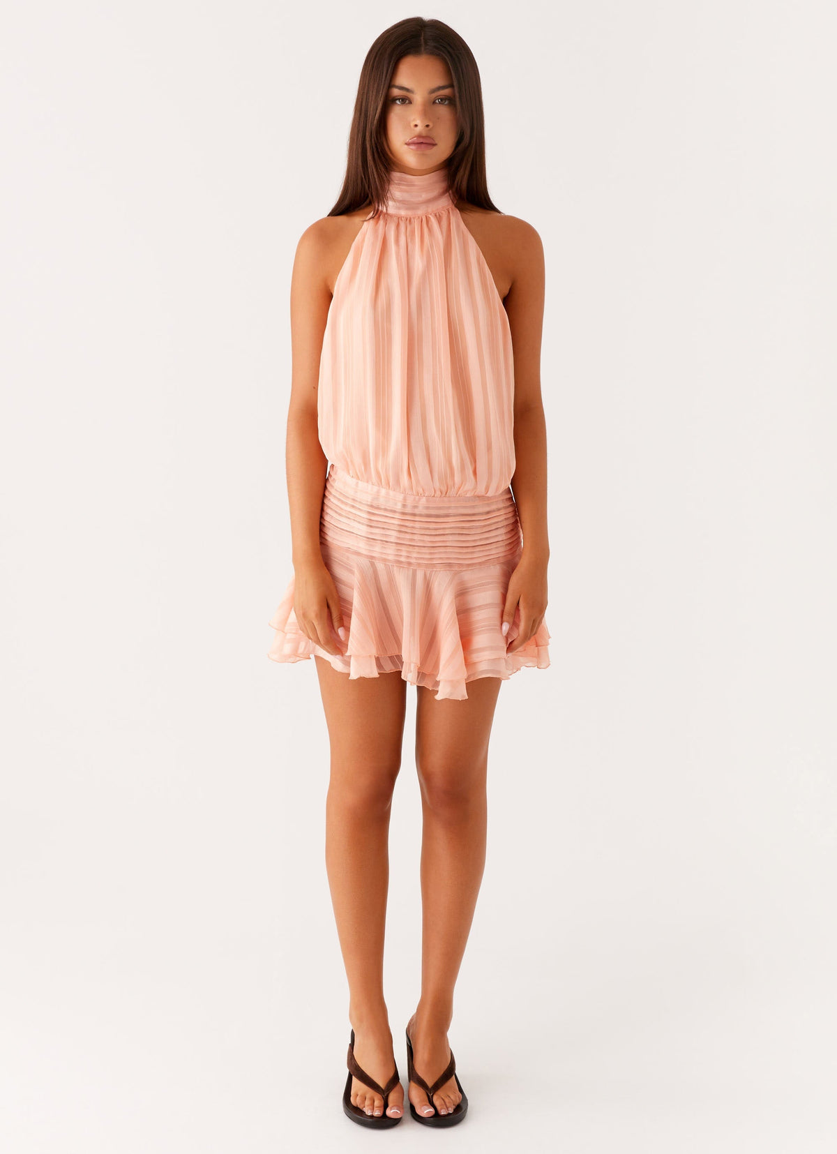 Amoura Halter Mini Dress