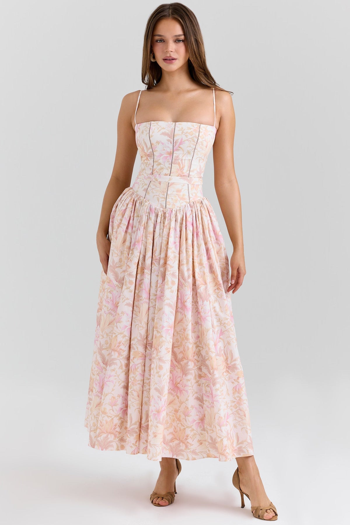 Angel Bow Midi Dress