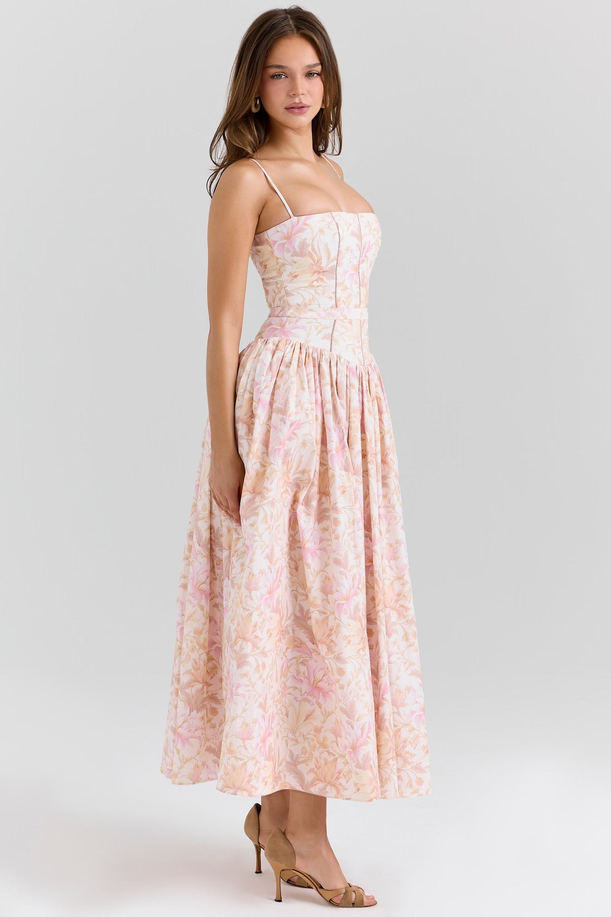Angel Bow Midi Dress