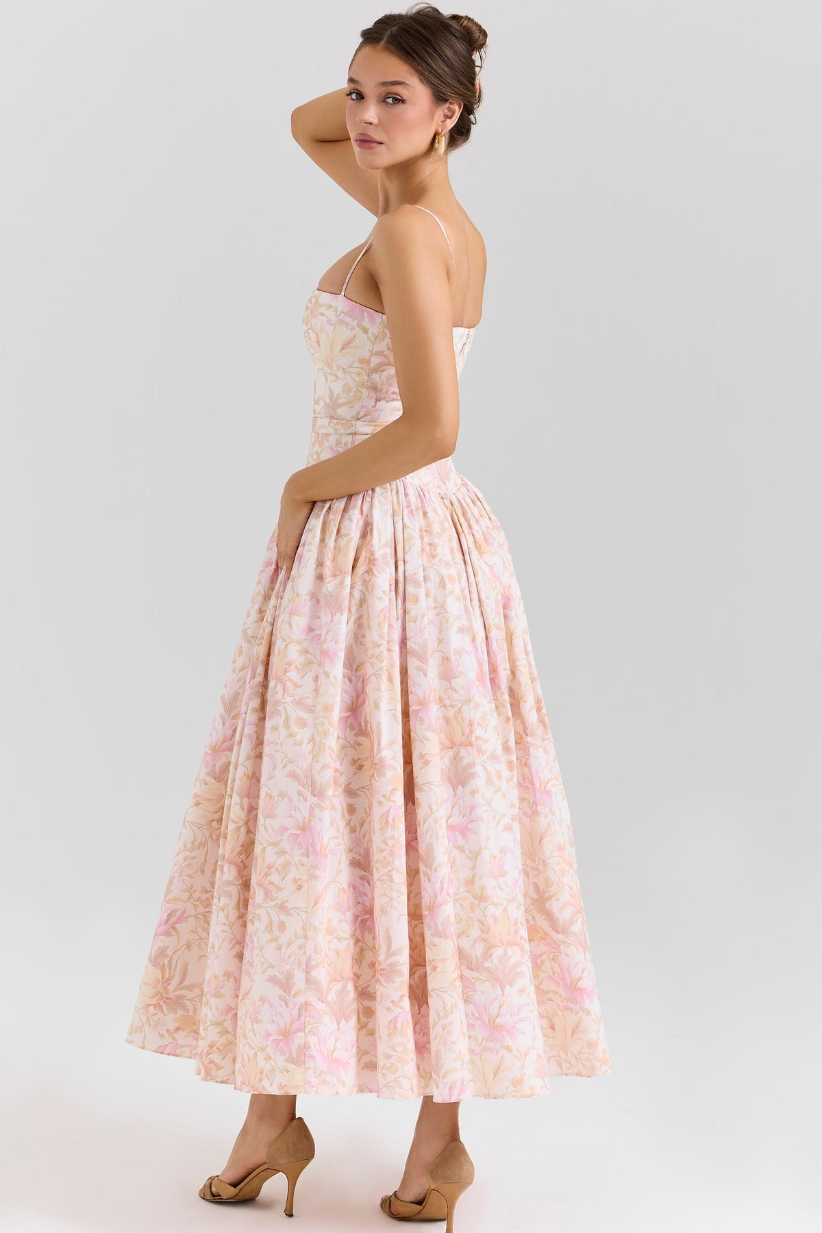 Angel Bow Midi Dress