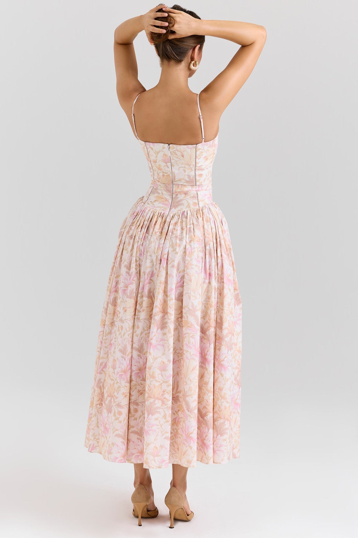 Angel Bow Midi Dress