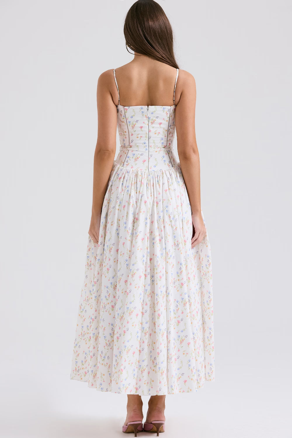 Angel Bow Midi Dress