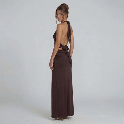 Anika Ruched Maxi Dress - product image 5