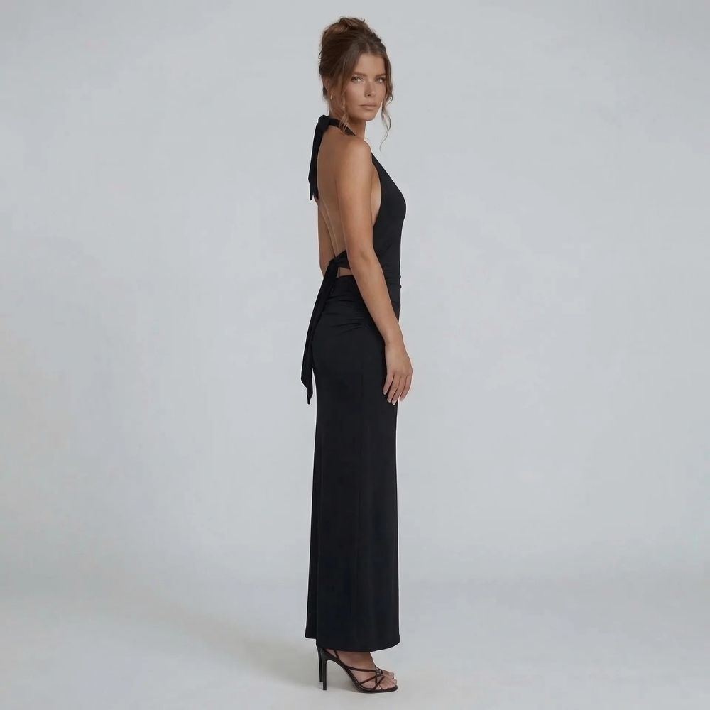 Anika Ruched Maxi Dress - product image 6