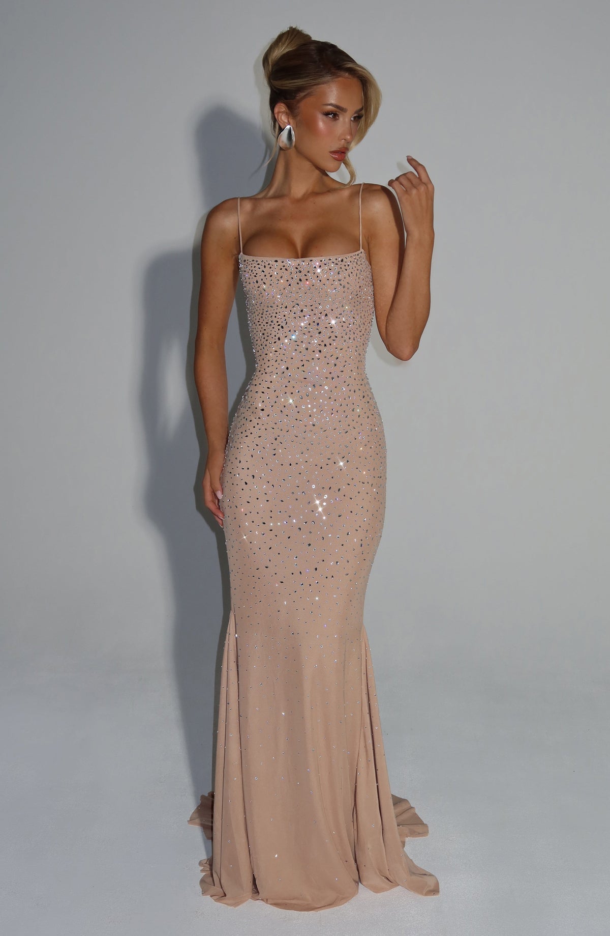 Annabelle Ruched Maxi Dress