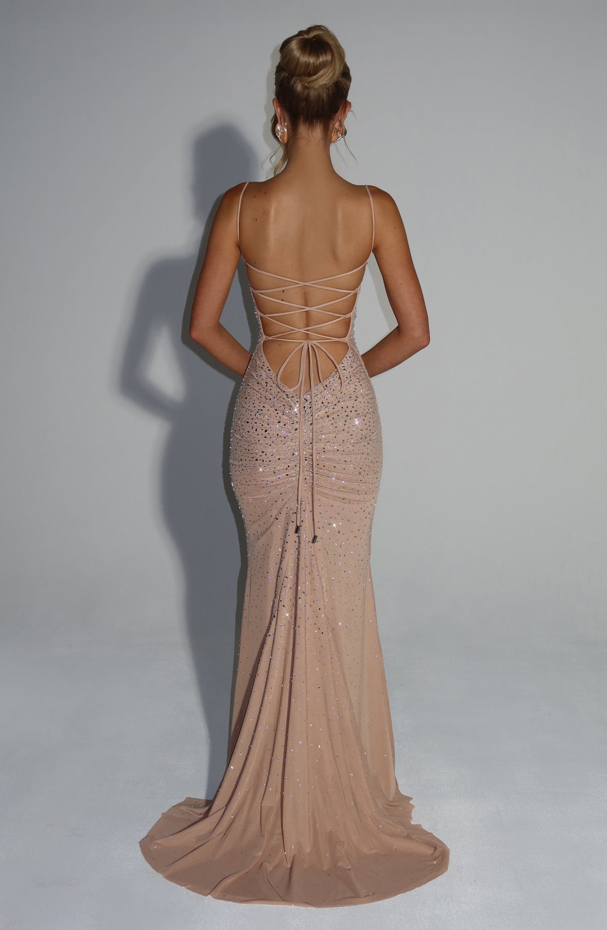 Annabelle Ruched Maxi Dress