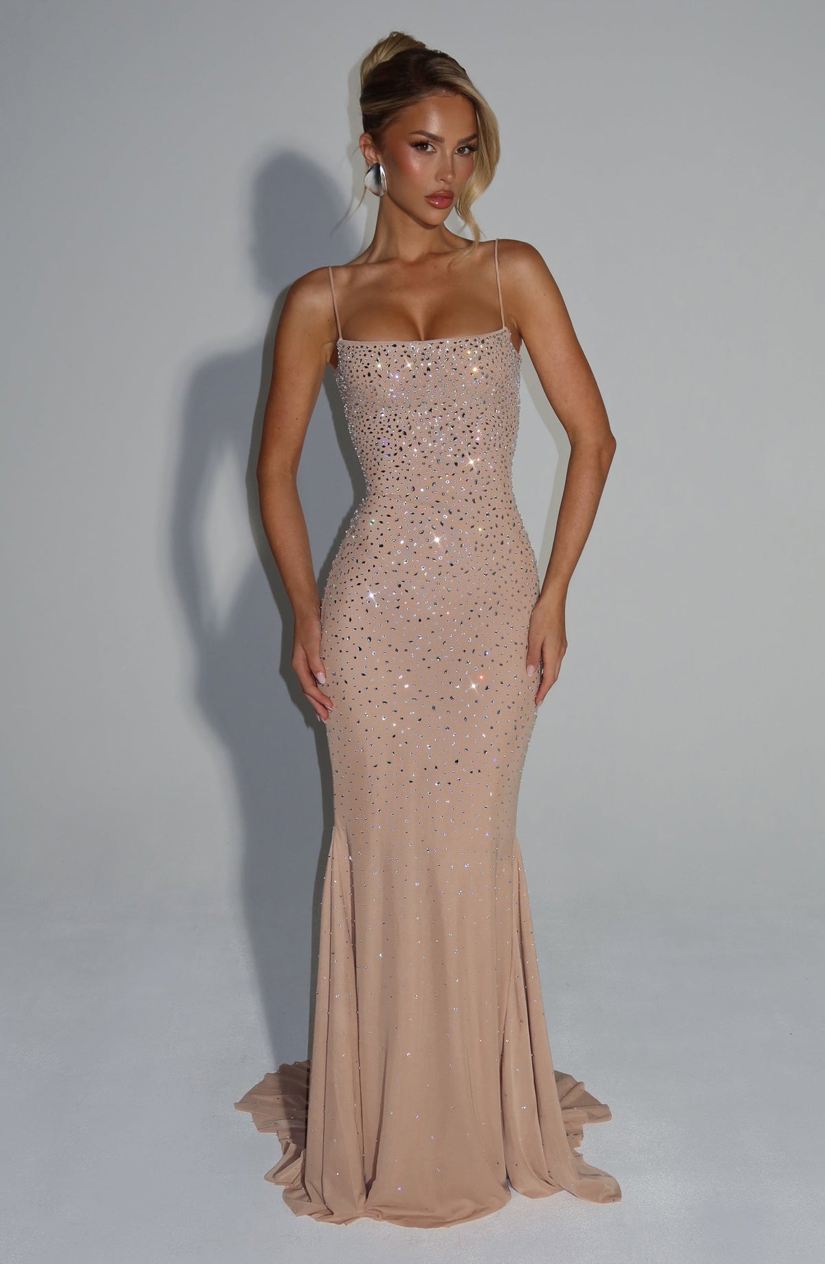 Annabelle Ruched Maxi Dress