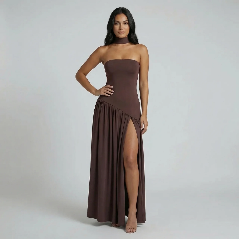 Camille Tie Maxi Dress - product image 11