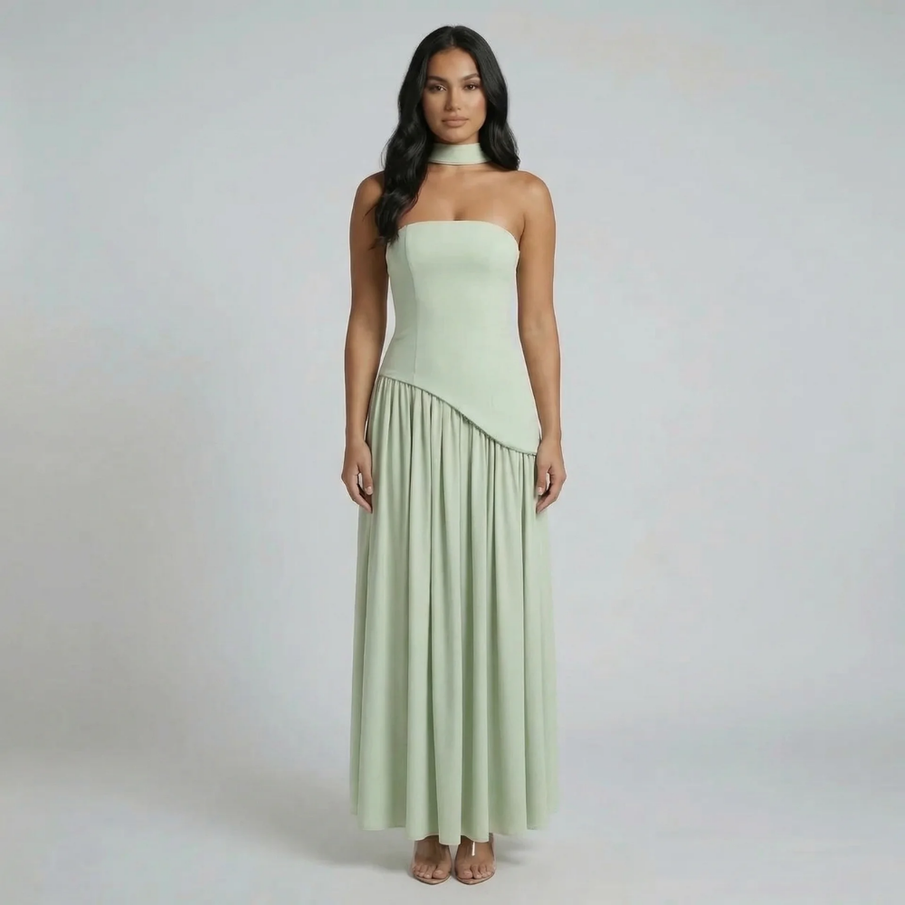 Camille Tie Maxi Dress - product image 9