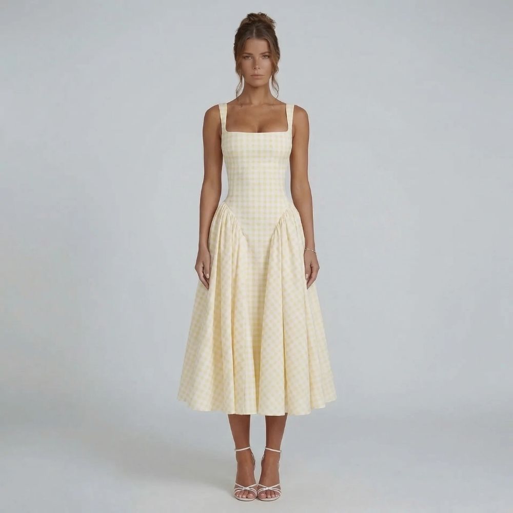 Antoinette Corset Midi Dress