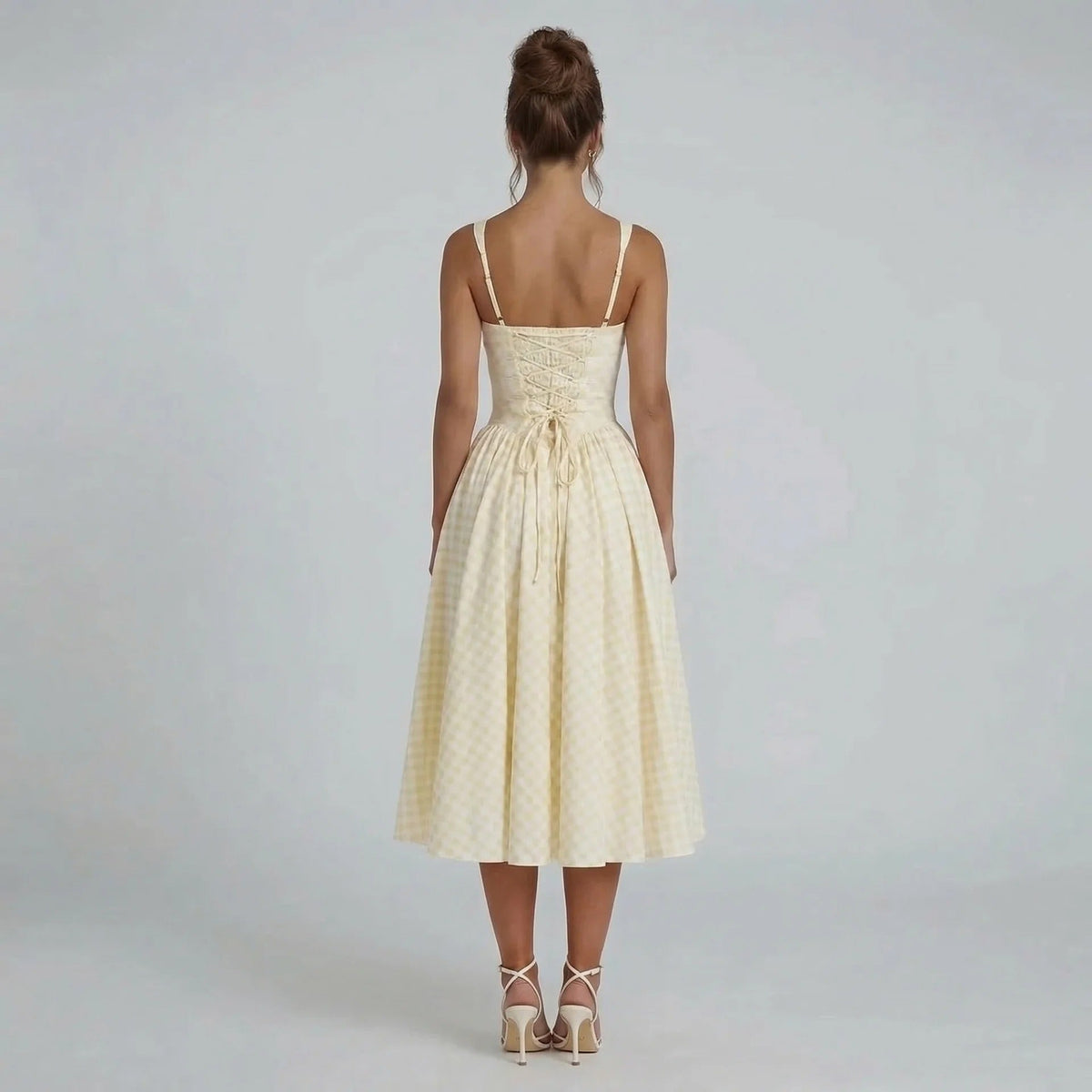 Antoinette Corset Midi Dress