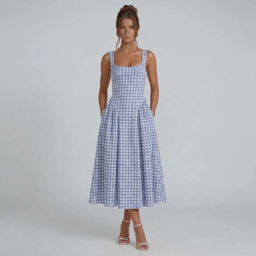 Antoinette Corset Midi Dress
