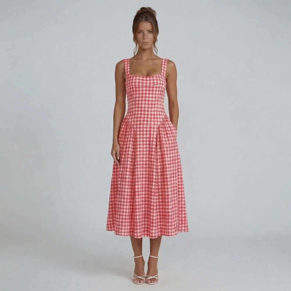Antoinette Corset Midi Dress