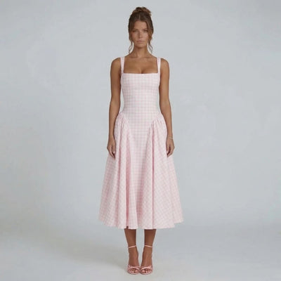 Antoinette Corset Midi Dress