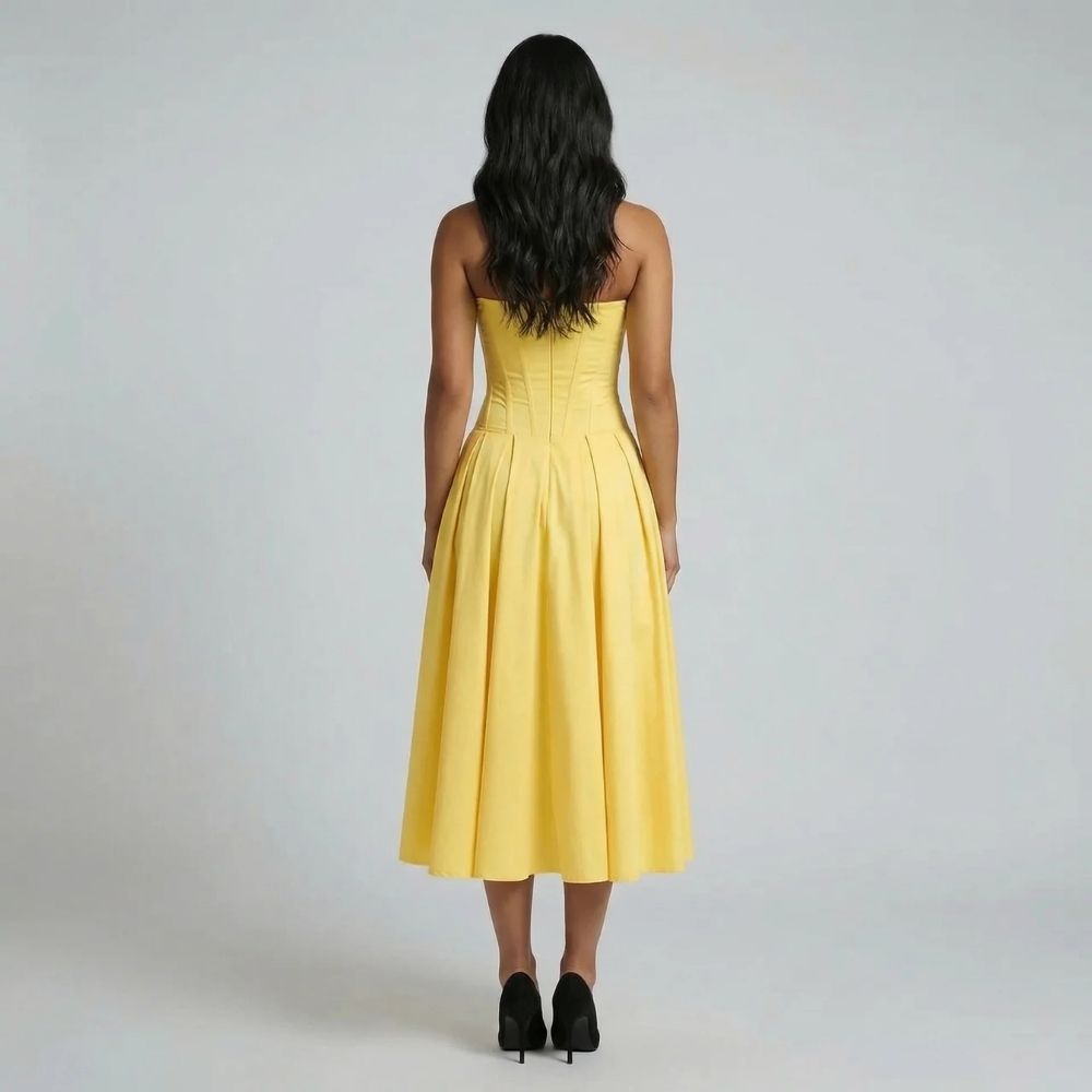 Sylvia Corset Midi Dress - product image 5