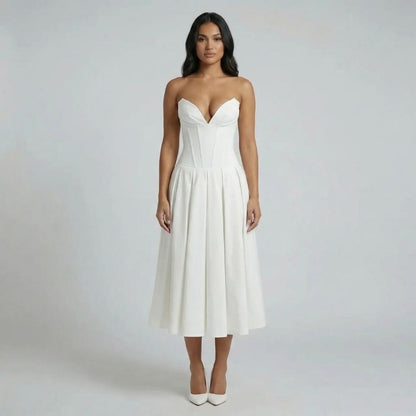 Sylvia Corset Midi Dress - product image 6