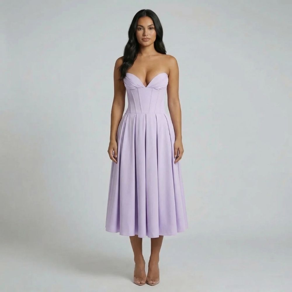 Sylvia Corset Midi Dress - product image 8