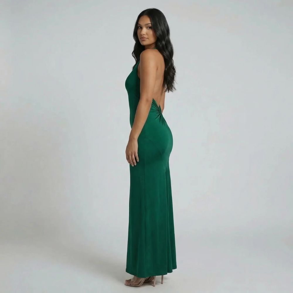 Athena Halter Maxi Dress