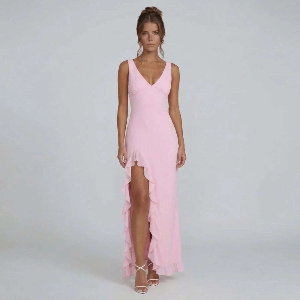 Blair Ruffle Maxi Dress
