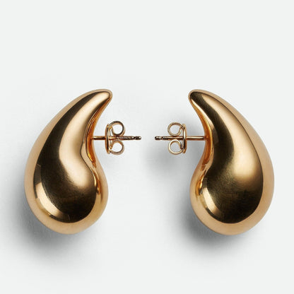 Brinley Teardrop-Design Earrings in Gold