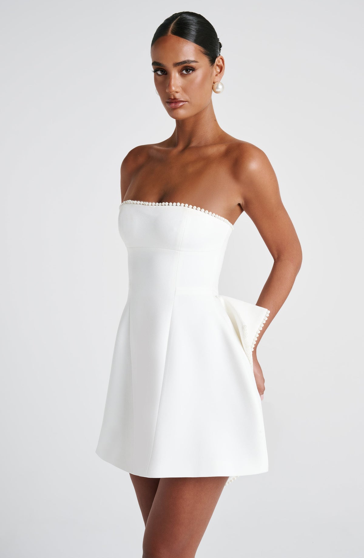 Calliope Pearl Mini Dress