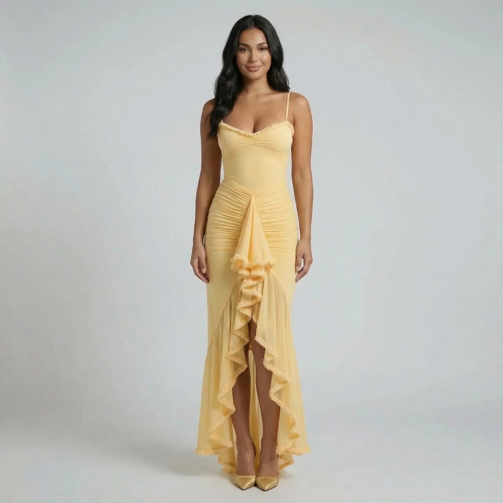Camille Ruffle Maxi Dress - product image 1