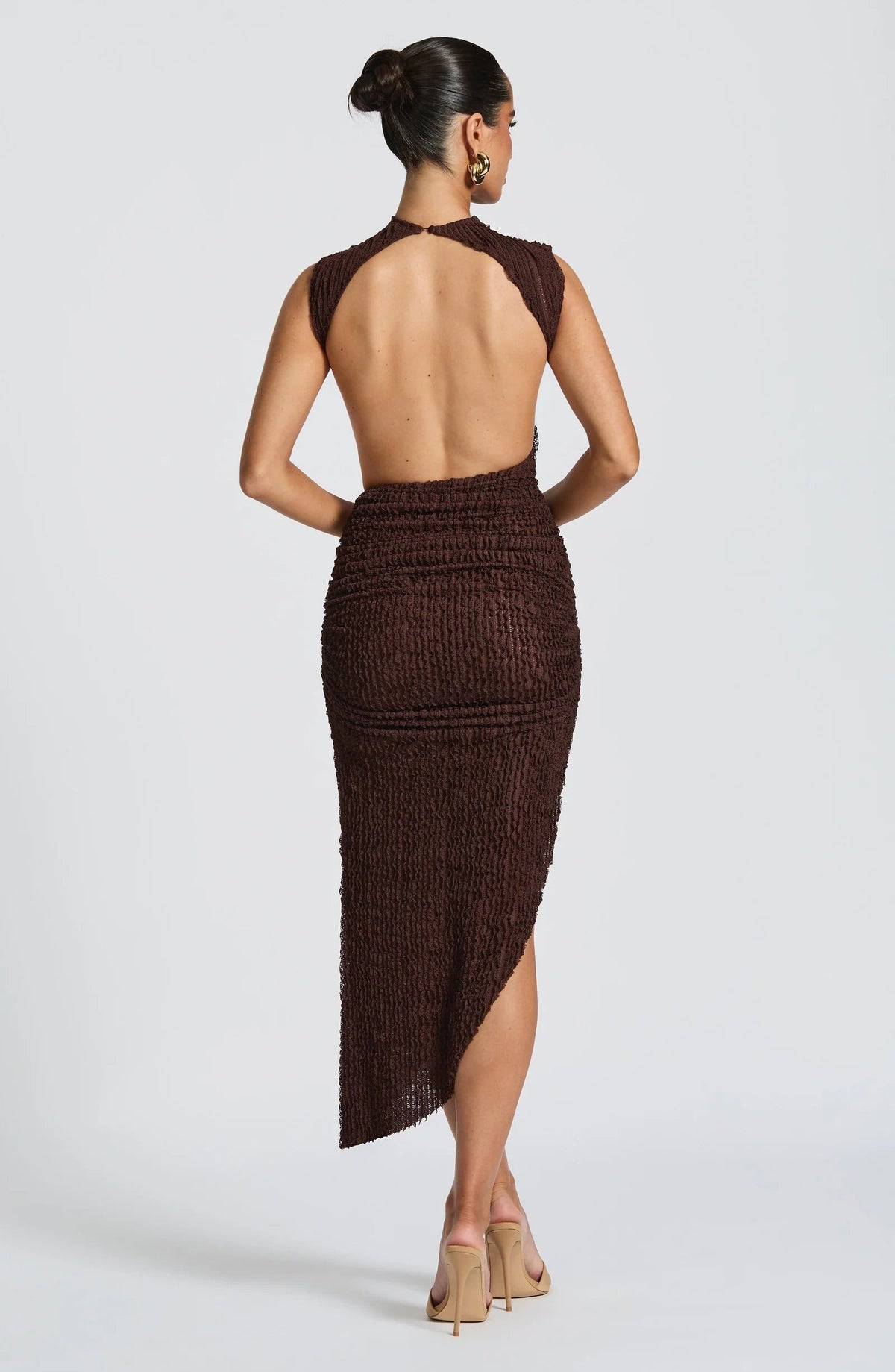 Cara High Neck Maxi Dress