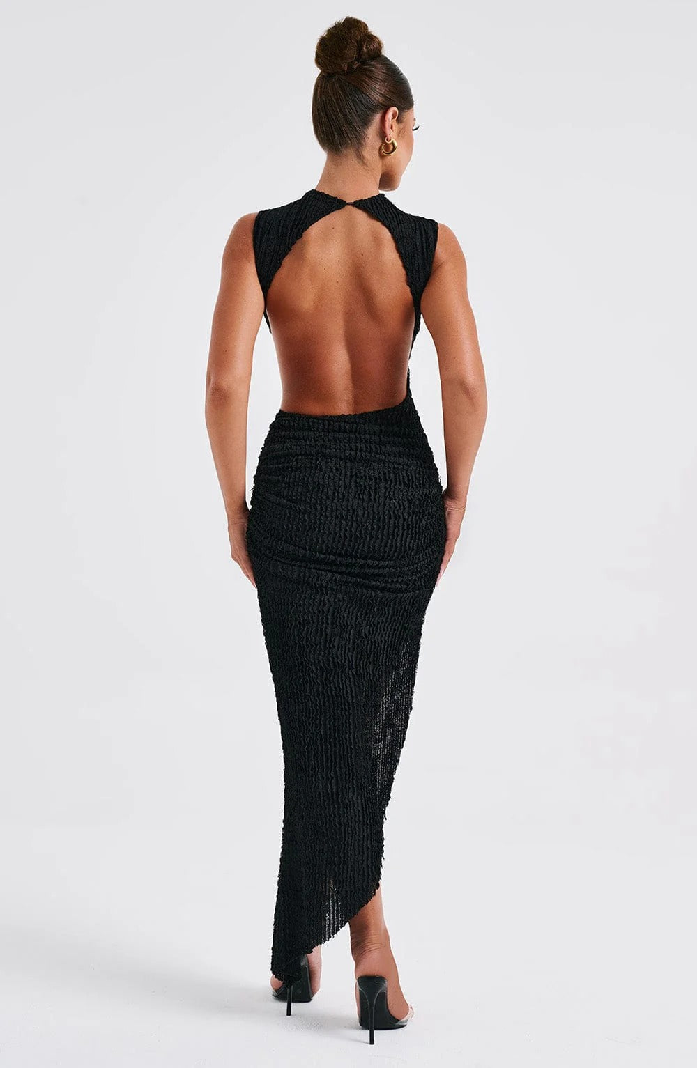 Cara High Neck Maxi Dress