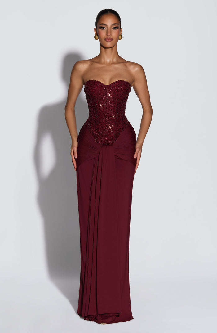 Carina Corset Maxi Dress