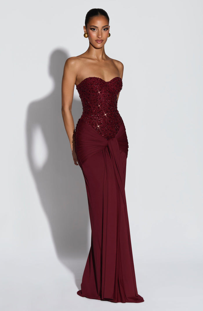 Carina Corset Maxi Dress